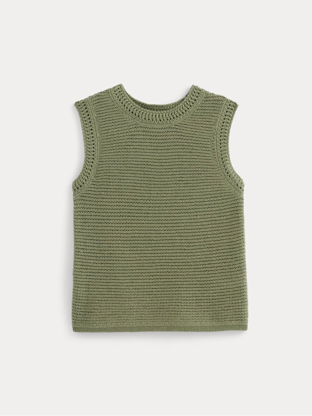 Everlane Organic Cotton Open-Stitch Tank